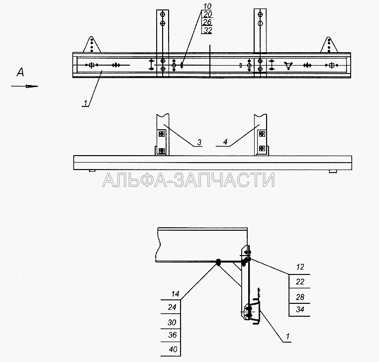 Установка бампера 9334-2804010  