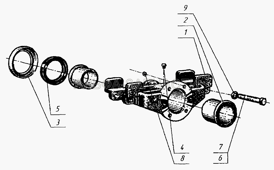 Башмак рессоры 5320-2918068-10  