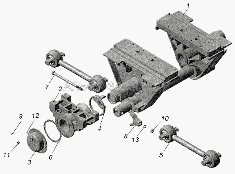 Подвеска (853525 Гайка М20х1,5-6Н) 