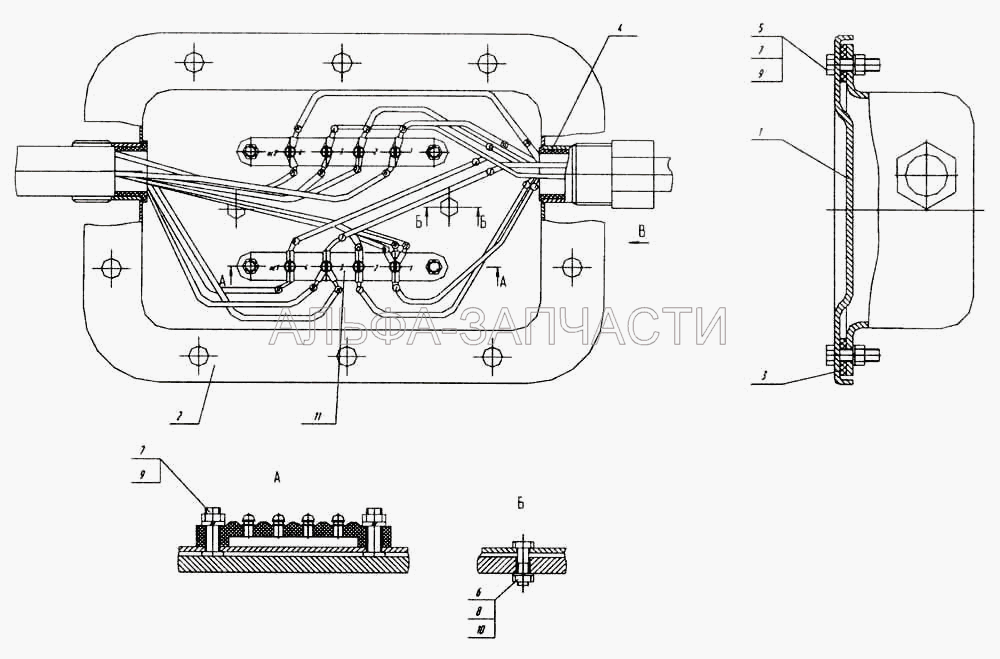 Коробка соединительная 9693-3719030  