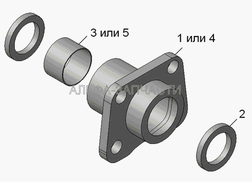 96741-3502128 Опора разжимного кулака  