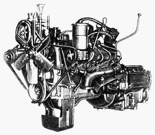 Двигатель в сборе (Рис. 6)  