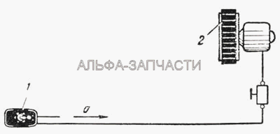 Электрическая схема отопителя автомобиля Урал-375 (Рис. 117) Электрическая схема отопителя автомобиля Урал-375 (Рис. 117)