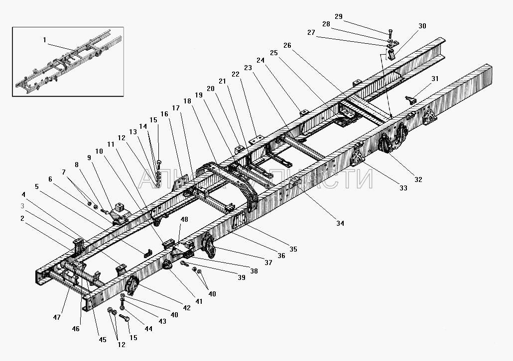 Рама автомобиля  