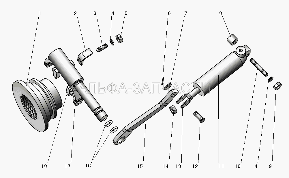 Блокировка межколесного дифференциала (S2406910E260)  