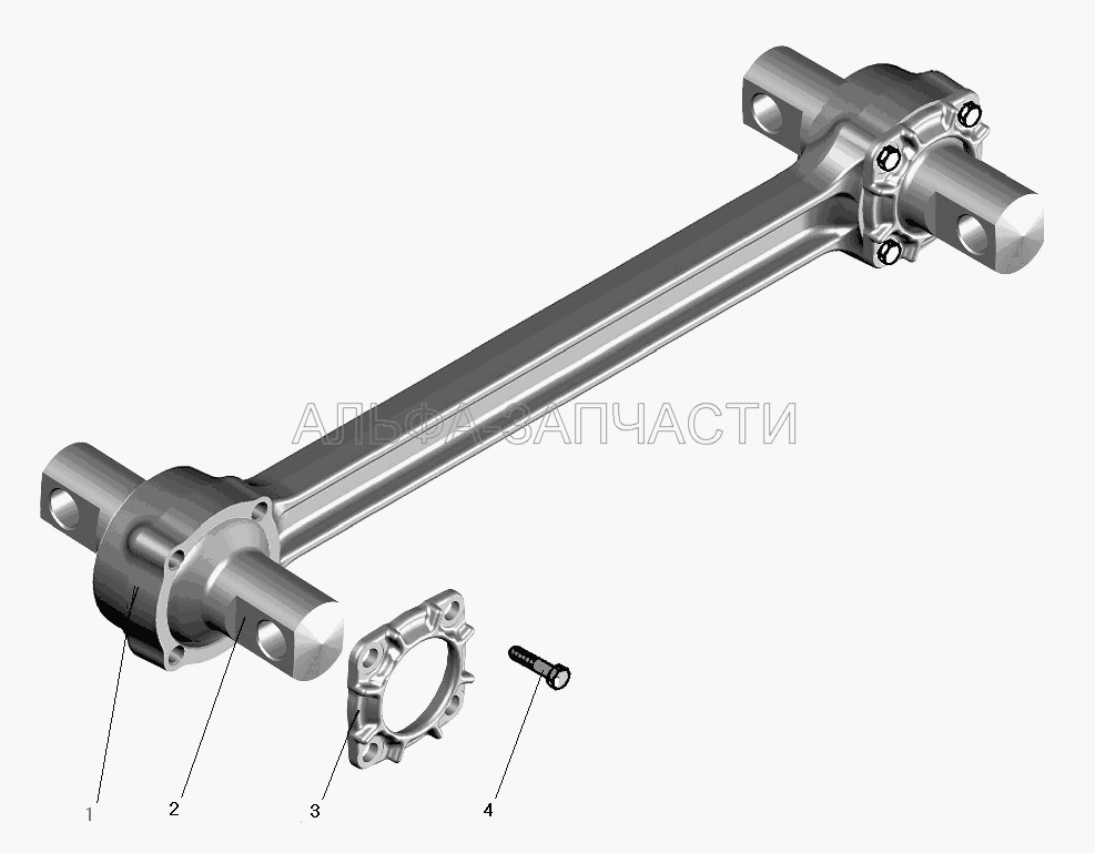 Реактивная штанга (632-2919060 Крышка) 