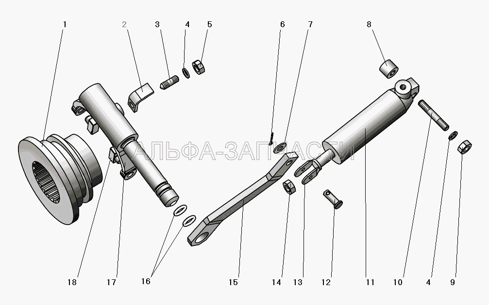 Блокировка межколесного дифференциала (S2406910E260)  