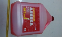 5528 Антифриз Аляска Antifreeze -40 (красный), 5 Л